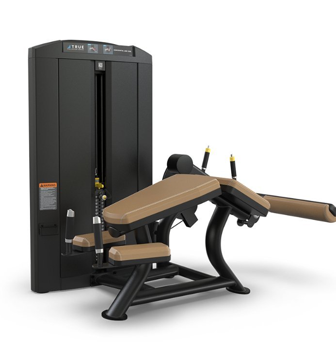 TRUE Palladium SPL-1800 Horizontal Leg Curl – Commercial Hamstring Machine Fitness Specialist TX
