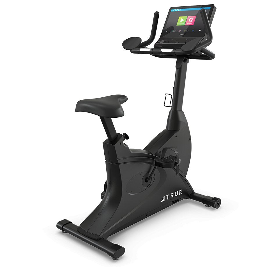 TRUE Launch Upright Bike – 30 Resistance Levels, Self-Generating  Fitness Specialist