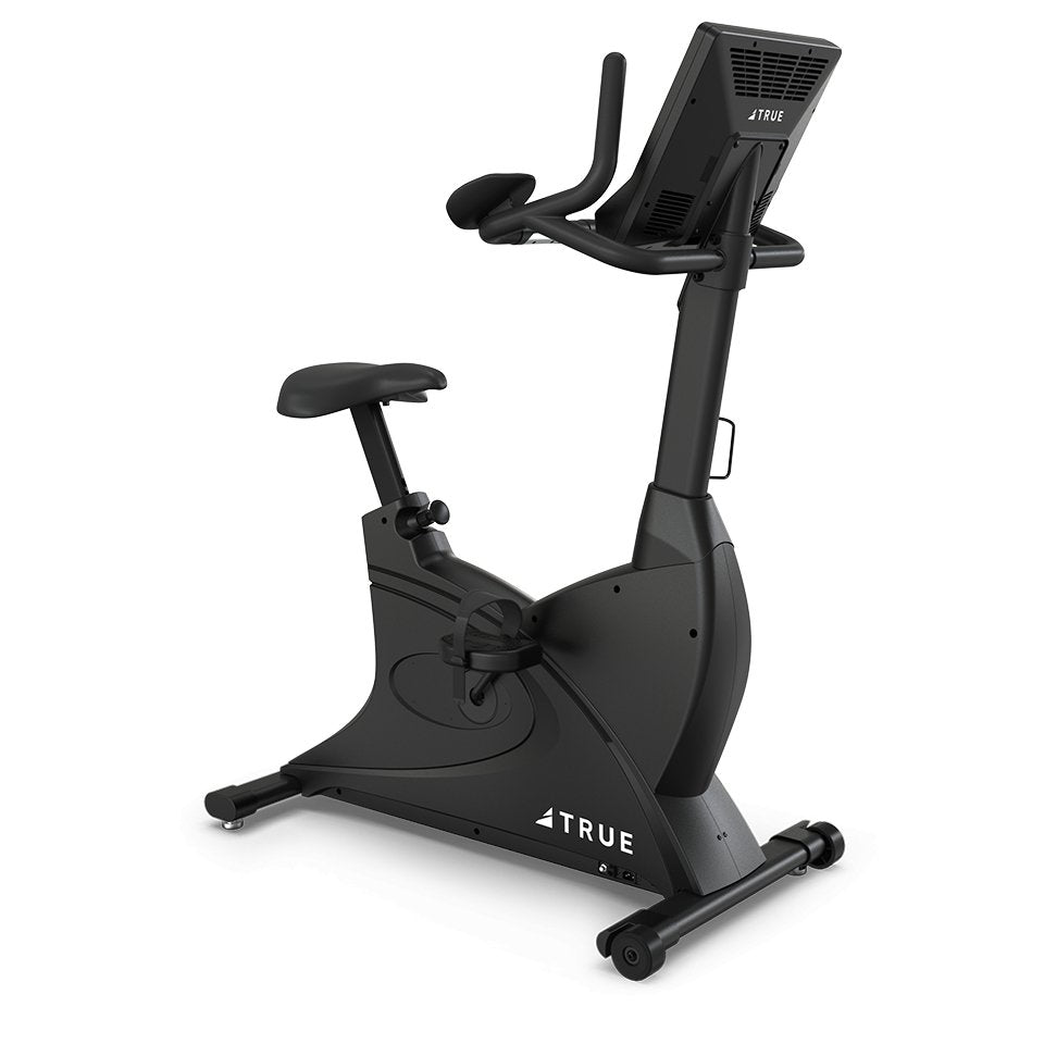 TRUE Launch Upright Bike – 30 Resistance Levels, Self-Generating  Fitness Specialist