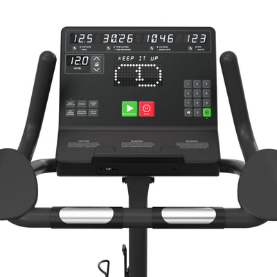 TRUE Launch Upright Bike – 30 Resistance Levels, Self-Generating  Fitness Specialist
