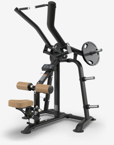 True Palladium Plate Load Lat Pulldown