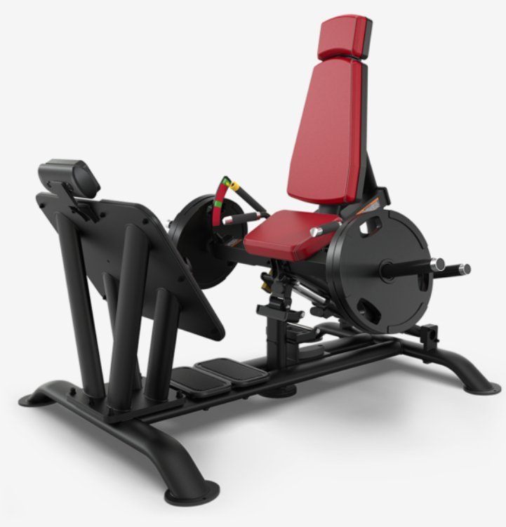 True Palladium Plate Load Squat Press