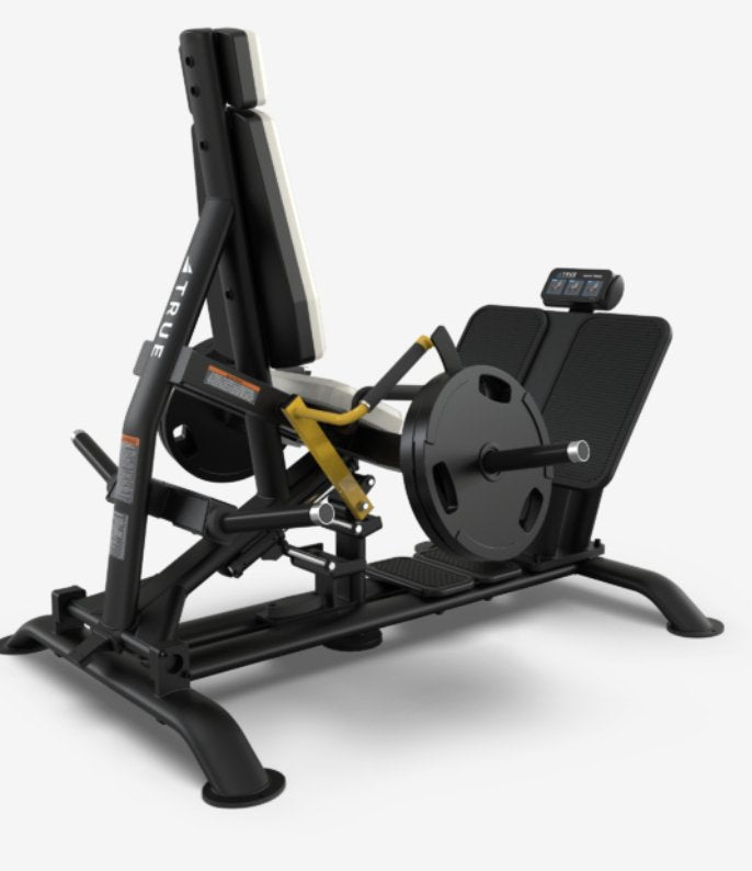 True Palladium Plate Load Squat Press