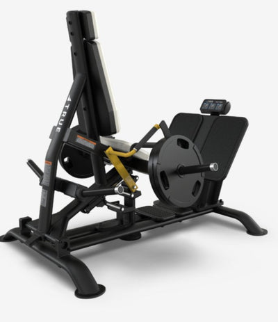 True Palladium Plate Load Squat Press