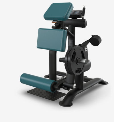 True Palladium Plate Load Standing Leg Curl
