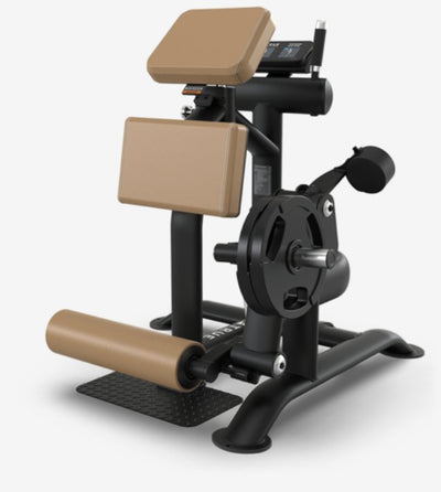 True Palladium Plate Load Standing Leg Curl