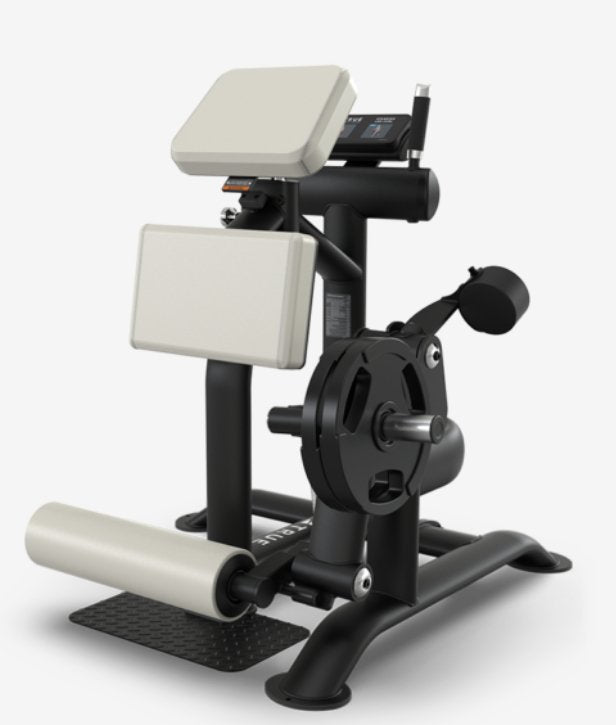 True Palladium Plate Load Standing Leg Curl