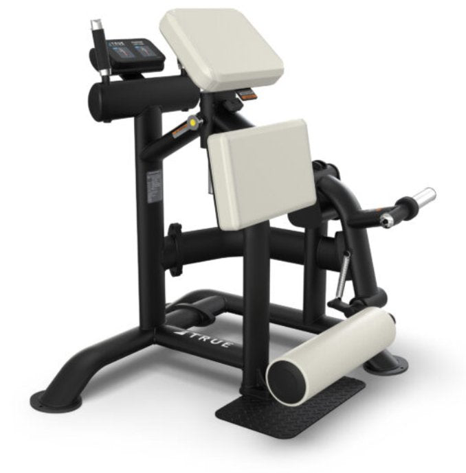 True Palladium Plate Load Standing Leg Curl