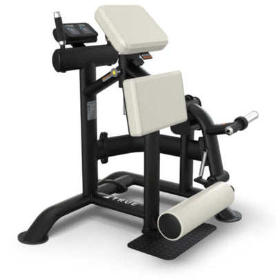 True Palladium Plate Load Standing Leg Curl