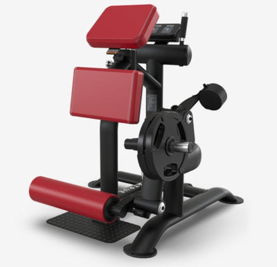 True Palladium Plate Load Standing Leg Curl