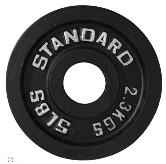 USA Cast Iron Olympic Plates Black