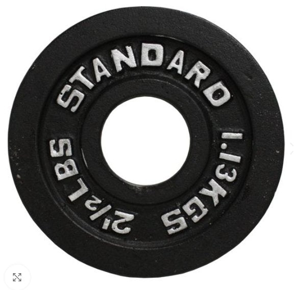 USA Cast Iron Olympic Plates Black