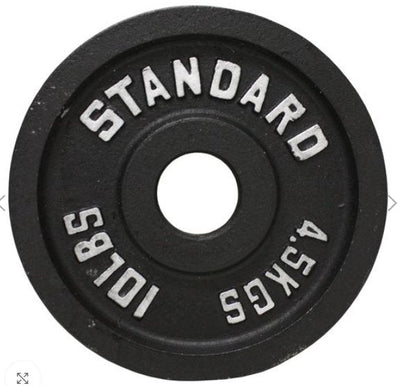 USA Cast Iron Olympic Plates Black