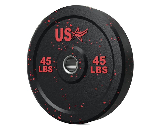 USA Crumb Rubber Bumper Plate