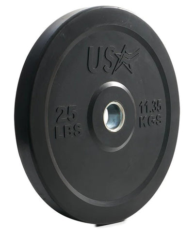 USA Solid Rubber Bumper Plate