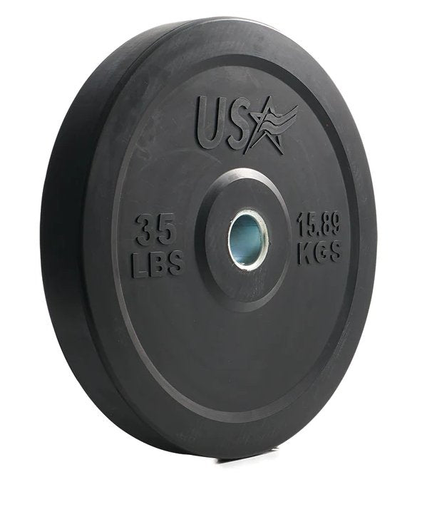 USA Solid Rubber Bumper Plate