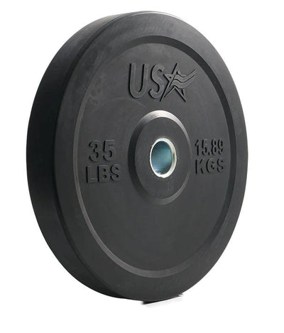 USA Solid Rubber Bumper Plate
