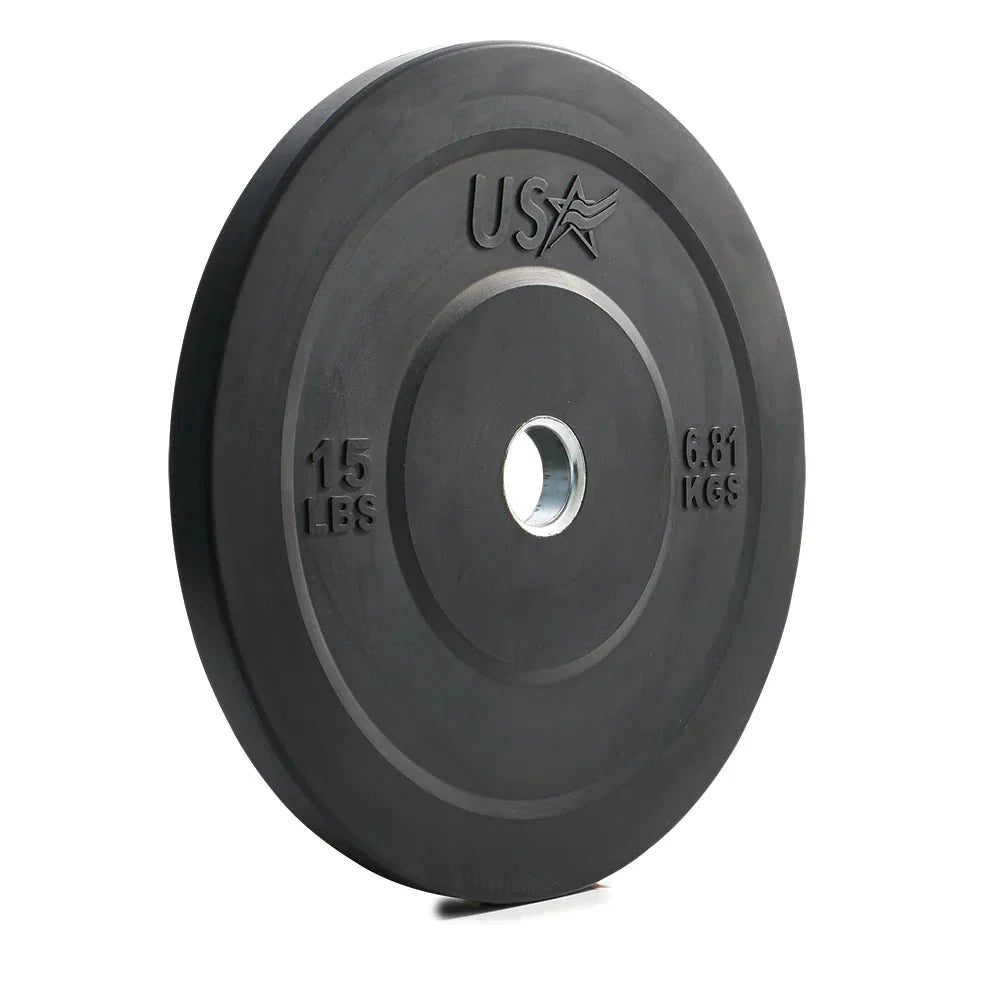 USA Solid Rubber Bumper Plate