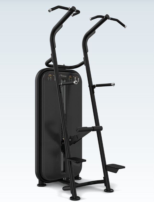 Vision Fitness Chin/Dip Assist Selectorized  VST600-S601-Fitness Specialist TX