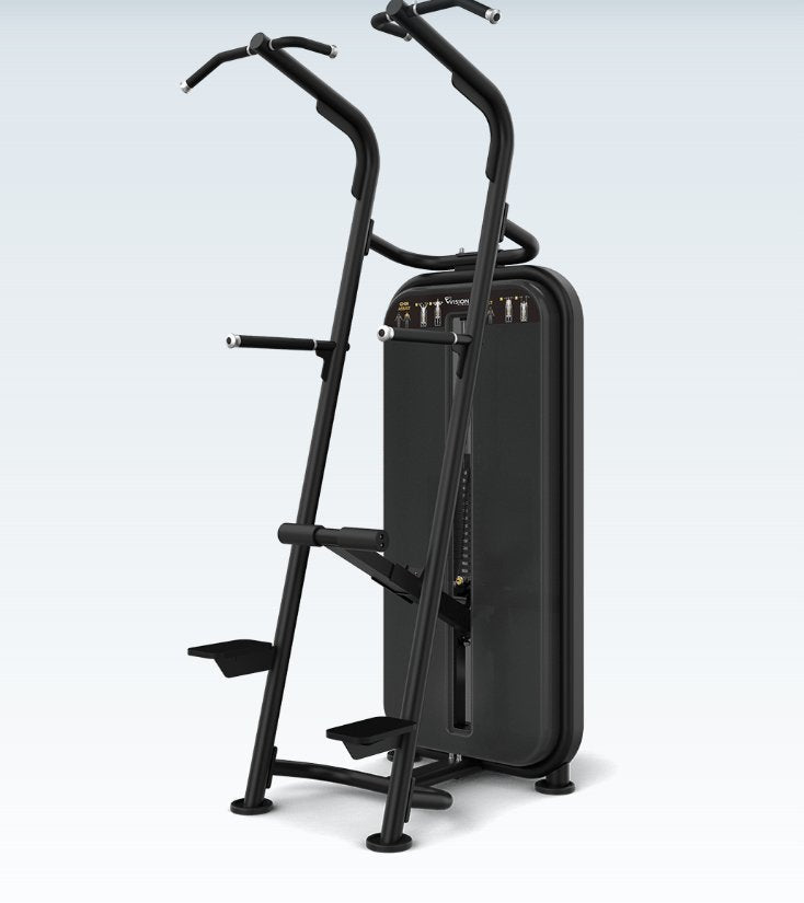 Vision Fitness Chin/Dip Assist Selectorized  VST600-S601-Fitness Specialist TX