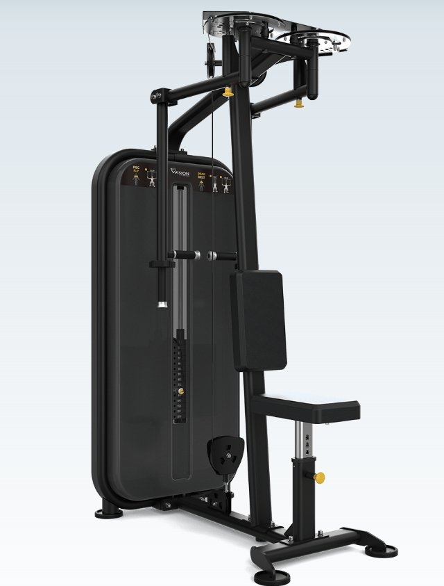 Vision Fitness Pec Fly/ Rear Delt Selectorized VST600-s22