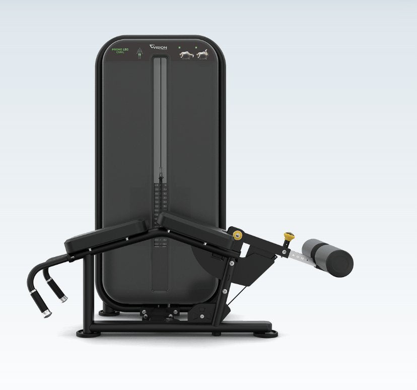 Vision Fitness Prone Leg Curl Selectorized VST600-s73