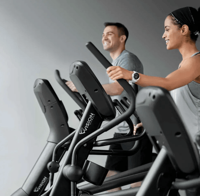 Vision S70 Ascent Trainer – Commercial Suspension Elliptical with Variable Incline | Fitness Specialist TX