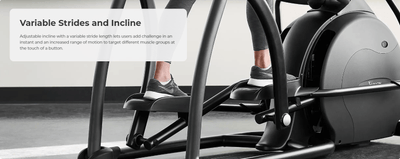 Vision S70 Ascent Trainer – Commercial Suspension Elliptical with Variable Incline | Fitness Specialist TX