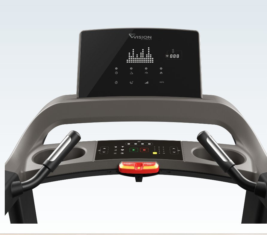 Vision T600 Commercial Treadmill – Heavy-Duty AC Motor Running Machine for Gyms & Training Facilities | Fitness Specialist TX