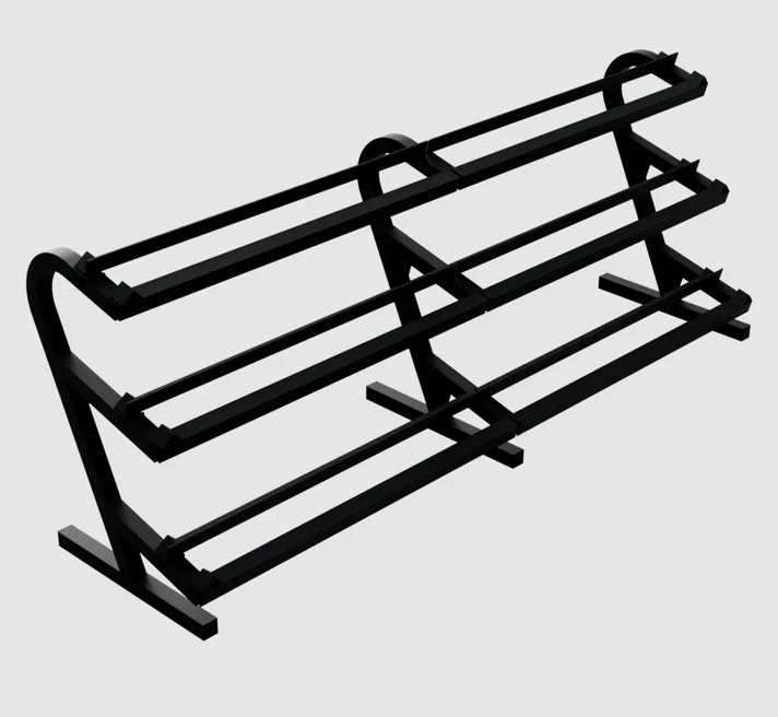 VTX 3-Tier Dumbbell Rack – Heavy-Duty Weight Rack Holds 5–100 lb Dumbbells