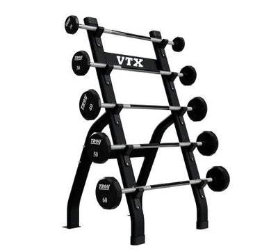 VTX Barbell Rack Fits 5 Fixed Barbells BB-5